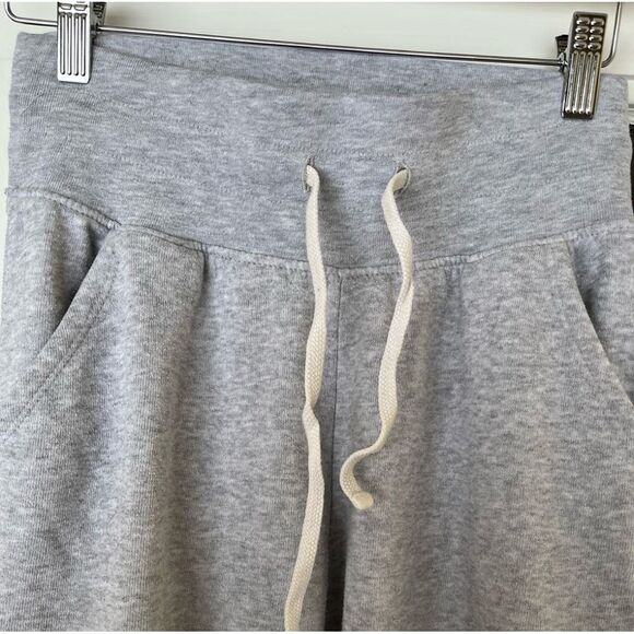 Nordstrom Alternative grey sweatpants, cuffed ankles,drawstring, side pockets, S - Picture 4 of 9